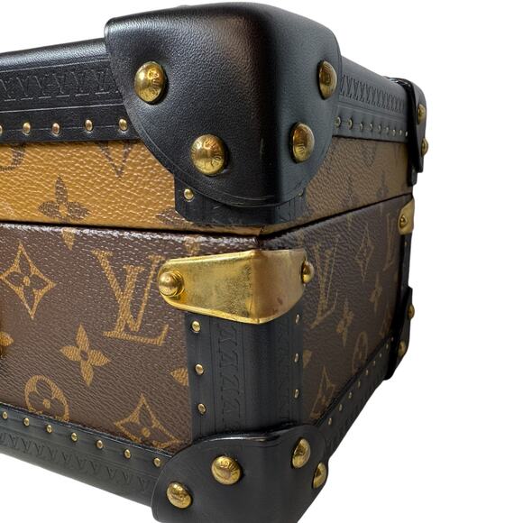Louis Vuitton Reverse Monogram Trunk Coffret Tresor 24 box clutch case bag LV - Picture 11 of 16
